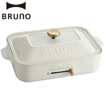 【即納】イデアインターナショナル BRUNO（ブルーノ） コンパクトホットプレート 平プレ…...:akindo:10135559