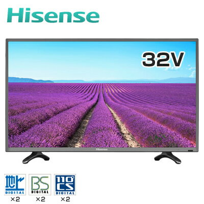 【即納】ハイセンス 32V型 LED液晶テレビ K