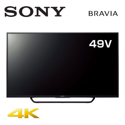 SONY 49V型 液晶テレビ BRAVIA X8000Cシリーズ 4K 外付けHDD対応 KJ-49X8000C 【送料無料】【KK9N0D18P】