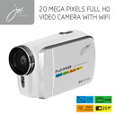 【即納】FULLHDビデオカメラ with Wi-Fi ホワイト JOY8251WH ジョワイユ 【送料無料】【KK9N0D18P】