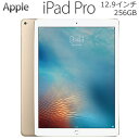 Apple iPad Pro 12.9インチ Retinaディスプレイ Wi-Fiモデル 256GB ML0V2J/A ゴールド アップル アイパッド プロ ML0V2JA 【送料無料】【KK9N0D18P】