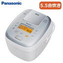 【即納】パナソニック 5.5合炊き 可変圧力 IHジャー炊飯器 可変圧力おどり炊き SR-PA106-W ホワイト 【送料無料】【KK9N0D18P】