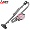 三菱 掃除機 紙パック式 クリーナー Be-K かるスマ 自走式パワーブラシ TC-FXF8P-P ローズピンク【送料無料】【KK9N0D18P】