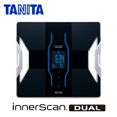 【最大3000円OFFクーポン配布中〜10/5(木)1:59迄】タニタ デュアルタイプ体組成計 インナースキャンデュアル 体重計 体脂肪計 アプリでデータ管理 RD-904-BK ブラック 【送料無料】【KK9N0D18P】