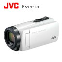 JVC ハイビジョンメモリームービー Everio エブリオ 耐衝撃 デジタルビデオカメラ 32GB GZ-F270-W ホワイト 【送料無料】【KK9N0D18P】