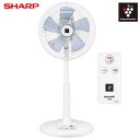シャープ 扇風機 リビングファン プラズマクラスター7000 リモコン付 PJ-G3AS-A ブルー系【送料無料】【KK9N0D18P】