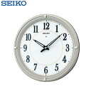 【全品ポイント2倍~20倍!最大40倍!4/20(金)23:59迄】セイコー クロック 掛け時計 自動点灯 電波 アナログ ファインライト NEO 薄金色 メタリック KX393G SEIKO 【送料無料】【KK9N0D18P】