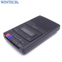 【キャッシュレス5%還元店】WINTECH ポータブル テープレコーダー HCT-03 ブラック ウィンテック【送料無料】【KK9N0D18P】