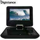 【即納】ゾックス 7インチ液晶 ポータブルDVDプレーヤー DS-PP712BK ブラック【送料無料】【マラソン201207_家電】ボーナス一括払い可能全国送料無料／代引き手数料無料