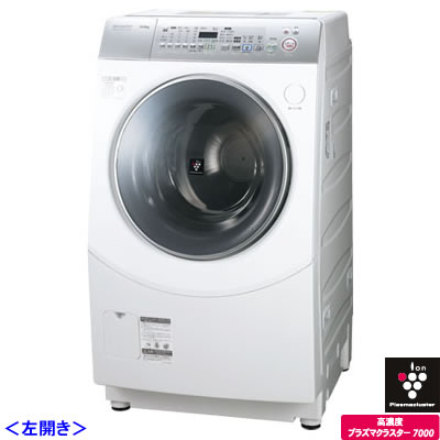 シャープ 洗濯機 ドラム式洗濯乾燥機 左開き ES-V530-SL シルバー系 洗濯・脱水10.0kg 乾燥6.0kg【送料無料】