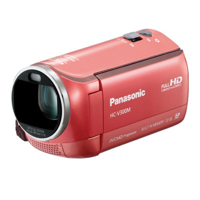 パナソニック デジタルビデオカメラ V300M 愛情サイズ 32GB HC-V300M-P ピンク【送料無料】