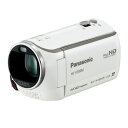 パナソニック デジタルビデオカメラ V300M 愛情サイズ 32GB HC-V300M-W ホワイト代引手数料無料・全国送料無料