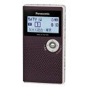 パナソニック ワンセグTV音声 FM AM 3バンドレシーバー RF-ND50TV-T ブラウン ポータブルラジオ【送料無料】【KK9N0D18P】