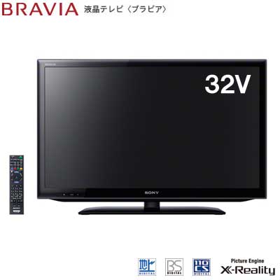 ソニー 32V型 LED 液晶テレビ ブラビア EX550 KDL-32EX550【送料無料】