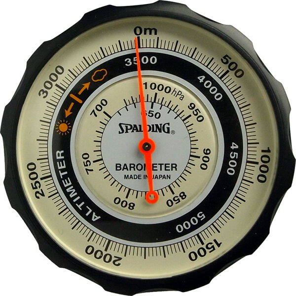 高度計：気圧表示つき携帯型アナログ高度計no.610【郵送可￥250】
