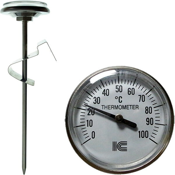 料理温度計:調理用温度計（0〜100℃）サーモ830【郵送可￥250】