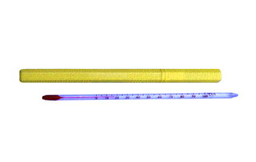 棒温度計:ガラス棒温度計サーモ800（0〜100℃：18cm）【郵送可￥250】