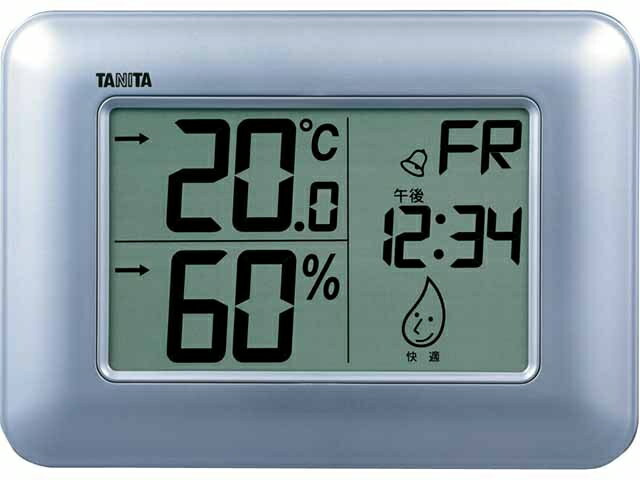 タニタ大型液晶デジタル温度・湿度計（卓上・壁掛）TT-530