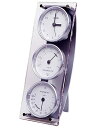 タニタ温度・湿度計つき時計TT-519（卓上）【郵送可￥390】