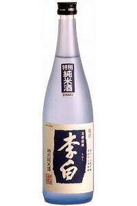 李白酒造李白 特別純米酒 720ml/12本 e162届けまで30日ほどかかります