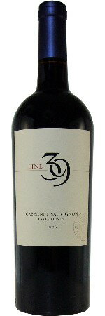 ライン　39　カベルネソーヴィニヨン　2006年　赤　750ml/12本LINE 39　CABERNET SAUVIGNON2758ベリー系のアロマたっぷりで厚みとスパイシーさの有る果実味が楽しめるポテンシャルを感じさせるカベルネです・AVAレイクカウンティの葡萄を使用・高級ワイン産地