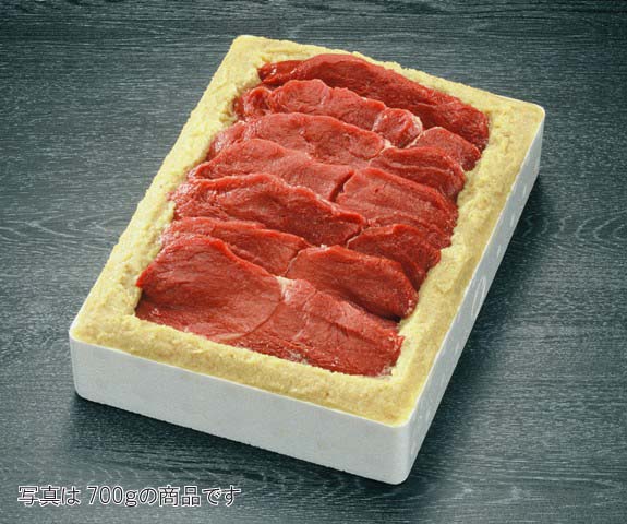 松尾の馬肉味噌漬　（馬ヒレ肉）　400g