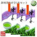 静岡茶・おがさ(小笠)深蒸し茶3本セット 送料無料 緑茶 煎茶 (am-10) )