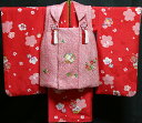 七五三 着物 3歳 正絹 被布セット 新品73j431