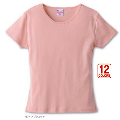 6.0オンス フライス Tシャツ/ユナイテッドアスレ UNITED ATHLE #5475-03★レビューを書いて5%off★女性限定モデルです。サイズはS~XLまで！