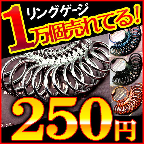 指輪のサイズが測れます 全4種 今だけ →250円 リングゲージ/1号〜27号/全14サイズ測定可能...:akuse-one:10002321