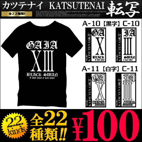 ★お試し100円!!★かつてない価格のKATSUTENAI転写シート!!★Vネック ティー…...:akuse-one:10013442