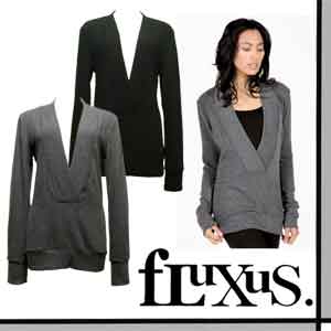 【送料無料】二コール・リッチー愛用Fluxus フルクサス/fLuXing フラクシングV Neck VEST CARDIGAN Vネックベストカーディガン雑誌掲載 レビューを書いて送料無料【SBZcou1208】05P123Aug12