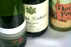 10Rワイナリー＆ドメーヌ・タカヒコ＆農楽蔵余市産ケルナー2012飲み比べ3本セット