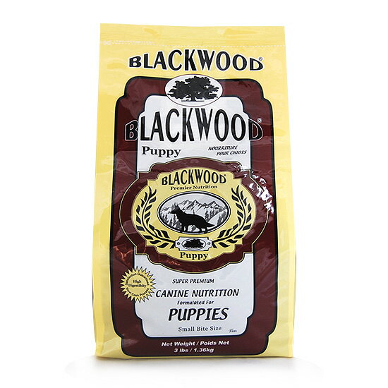 ブラックウッド　パピー　9.07kg（20ポンド）【あす楽対応】ブラックウッドパピーは、小型犬や仔犬のために調整されたフード。小食の愛犬にもおすすめです。【ポイント10倍】【送料無料】