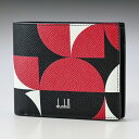 ダンヒル dunhill 2022SS 二つ折り財布 メンズ 小銭入れ付 カドガン オプティカル 22R2320PC620 名入れ可有料 ※名入れ別売り ネーム入れ 名前入れ