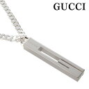 グッチ ネックレス ペンダント GUCCI IDプレート ネックレス 223347 J8400 8106グッチ（GUCCI）ペンダント特価！！