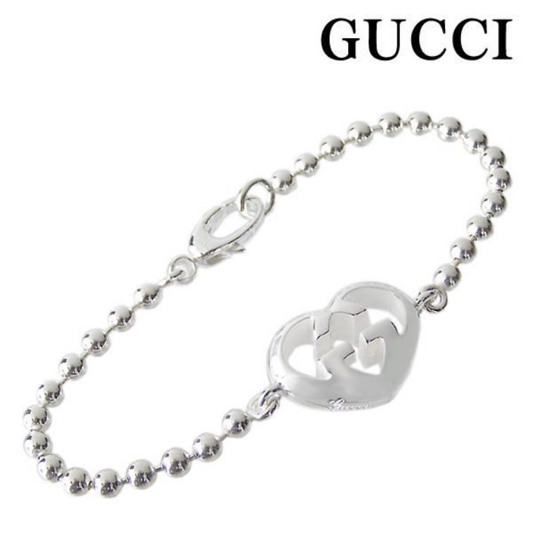 【楽天市場】グッチ GUCCI ブレスレット ダブルGハート GUCCI ブレスレット 246575 J8400 8106：Alevel（エイレベル）