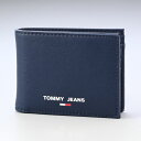 トミーヒルフィガー TOMMY HILFIGER 二つ折り財布 2022AW TOMMY JEANS メンズ ネイビー AM0AM10415 C87 TWILIGHT NAVY