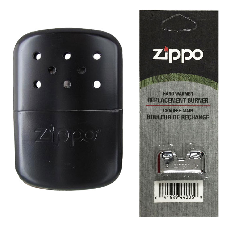 ZIPPO ハンドウォーマー 専用替えバーナー（44003）セット オイル充填式カイロ ジ…...:alevel:10015739