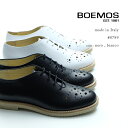 【50%OFFSALE】BOEMOS ボエモス レディース 本革 ワンピース メダリオンフラットシューズ (boemos8789) インポート 半額SALE