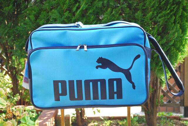 【送料無料】PUMA　合皮スポーツバッグ （L）　幅46cm　 プーマ ショルダーバッグL 869069