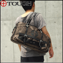 TOUGHお得意のミニタリースタイル40%OFF SALE 【送料無料・代引無料】 タフ ボストンバッグ 57008/tough darkcross