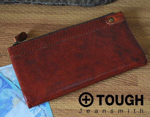 あす楽対応 TOUGH[タフ] LEATHER WASH[レザーウォッシュ] 長財布 55568【送料無料・代引無料】【革】【メンズ】