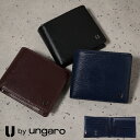ユーバイウンガロ 二つ折り財布 U by ungaro メタル 210-27101