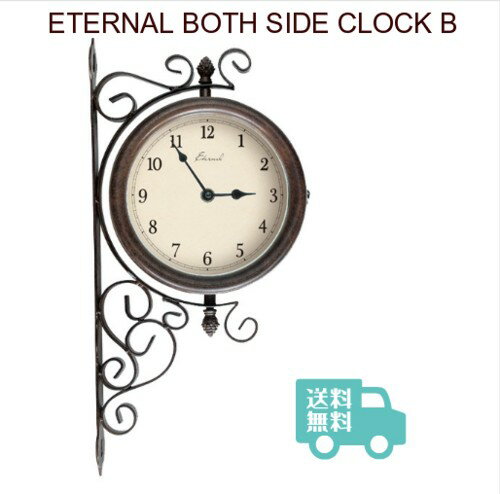 壁掛け時計　両面時計　ETERNAL BOTH SIDE CLOCK B　　【アリスの時間】★