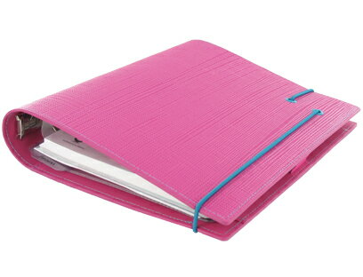 エイペックス　Apex A5 Pink ファイロファックス filofax システム手帳