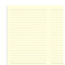 ノート スモールサイズ 厚手 256ページ入り クリーム色 横罫あり ファイロファックス filofax Flex シックノート 872002【楽ギフ_包装】