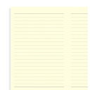 ノート スモールサイズ 薄手 64ページ入り クリーム色 ファイロファックス filofax Flex リフィル 872001