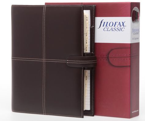 【送料無料】ファイロファックス/filofax クラシック クロス A5 Chocolate　システム手帳