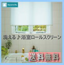 【送料無料】浴室ロールスクリーン　幅　：91cm〜135cm高さ：30cm〜90cm【FS_708-7】【RT】